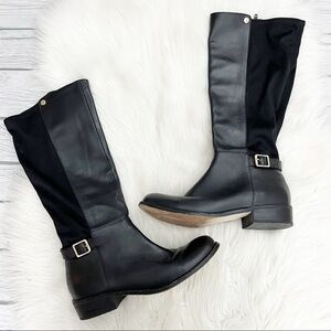 Lands’ End black knee high tall riding boots